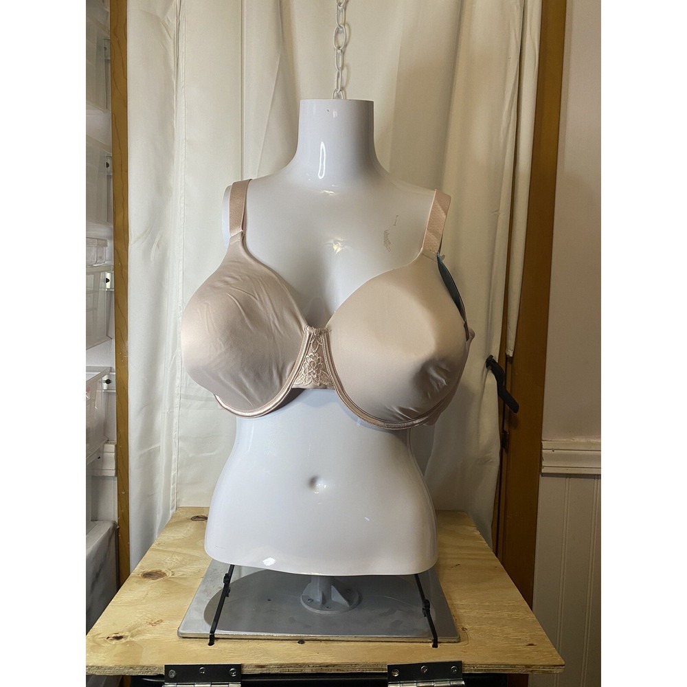 Vanity Fair beauty back 4 way stretch pink bra size 44dd